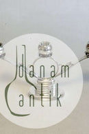 Hans Hansen Sterling sølv tre-armet lysestage