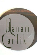 Hans Hansen Palisander Tallerken med indlagt sølv