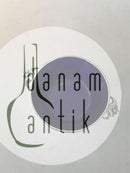 Evald Nielsen Saltkar i blå emalje i Sterling sølv