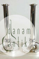 Evald Nielsen Sterling Sølv Et par lysestager