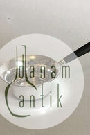 Grann & Laglye Sølv Smørnæb med håndtag af ben