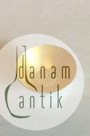 ELA Denmark Sterling sølv Salt Dish with yellow Enamel