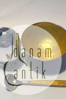 Volmer Bahner Sterling Sølv Salt&Pebersæt Gul emalje