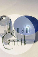 Volmer Bahner Sterling Sølv Salt&Pebersæt Blå emalje