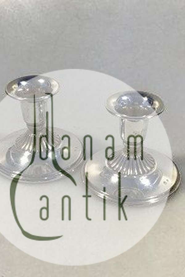 Sæt Sølv Lysestager(2)
