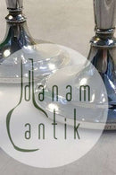 Svend Toxværd Silver Candlesticks(2)