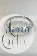 Frank M Whiting & Co Glasskål med Sterling Sølv besætning