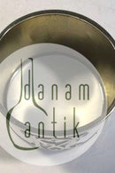 Sølv Servietring indvendigt forgyldt