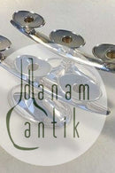 Wilkens(Tyskland) Sølv Lysestager No 8049.