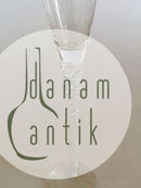 "Amager / Twist" Snaps, Hedvinsglas på Høj Silk. Kastrup Glasværk