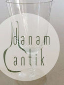 "Amager / Twist" Ølglas fra Kastrup Glasværk /  Holmegaard