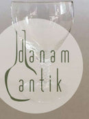 "Amager / Twist" Hvidvinsglas fra Kastrup Glasværk / Holmegaard