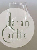 "Amager / Twist" Cognac Glas fra Kastrup Glasværk / Holmegaard