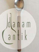 Jens Quistgaardデンマーク製スチールカトラリーバンブースプーン付き