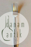 Stjerne, Jens Harald Quistgaard sølvplet Spisegaffel