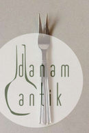 Margit Kronen sølvplet Pålægsgaffel