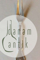 Riberhus Cohr ATLA sølvplet Kødgaffel