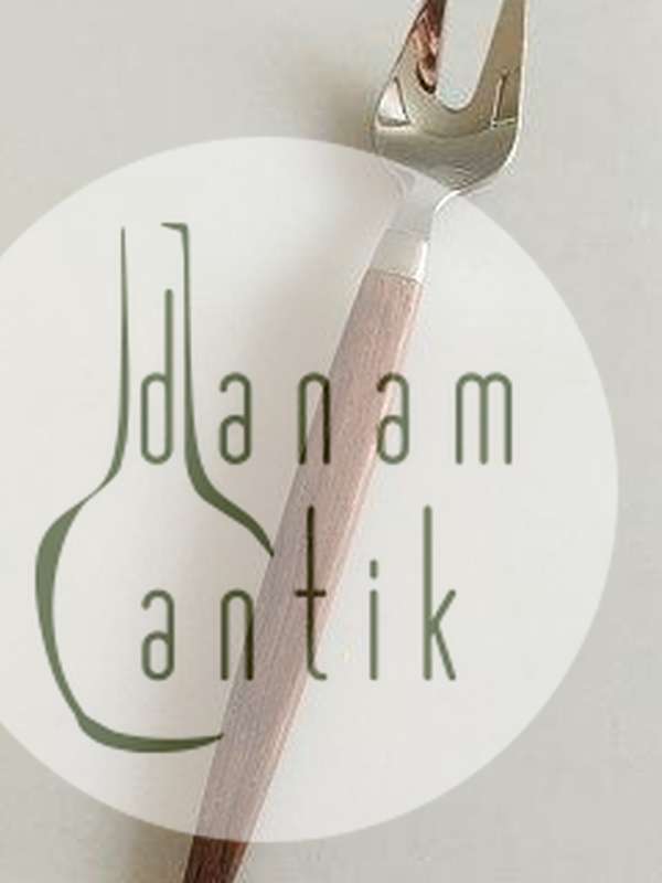 Eton Raadvad Kødgaffel i Stål og Palisander