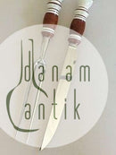 Bjørn Wiinblad Siena for Rosenthal Forskærer Sæt, Brun