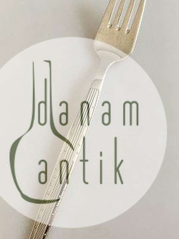 KJA Sølvplet Capri Spisegaffel