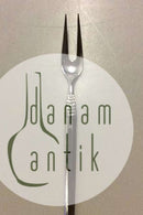 "Cheri "冰激凌/Gense镀银叉子