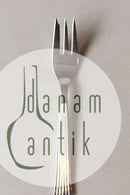 Kuchengabel Diplomat Silberblech