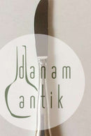 Dobbeltriflet Cohr sølvplet Spisekniv