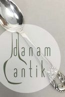 突破。银盘甜点勺子 哥本哈根勺子工厂