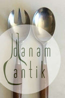 Fjord IHQ Quistgaard Stål og Teak Salatsæt