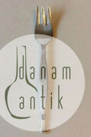 Gitte Kuchengabel aus Silberblech O.V. Mogensen