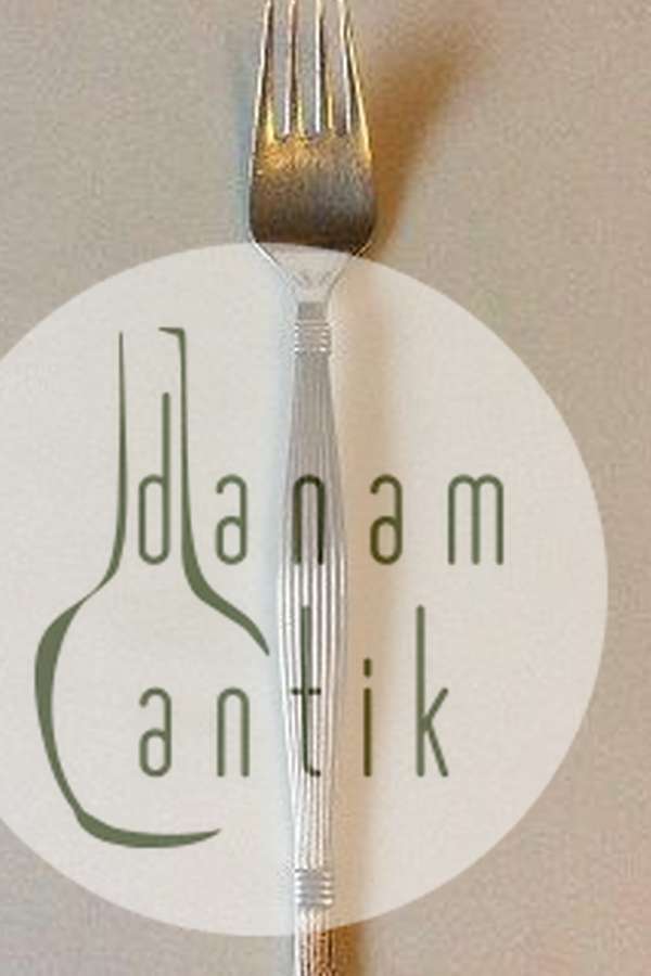 Gitte silver plate Dinner Fork O.V. Mogensen