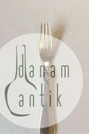 Hertha Cohr sølvplet frokostgaffel