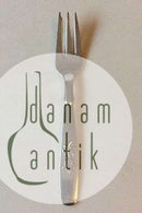 Klokkeblomst ABSA silver plate Cake Fork Københavns Ske-Fabrik