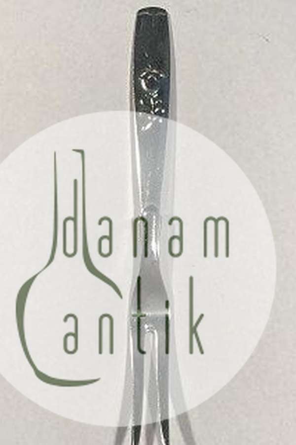 Klokkeblomst ABSA silver plate Cold Cuts Fork Københavns Ske-Fabrik