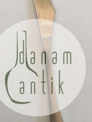 "Largo "餐刀，带烧烤刀片。DKF Lundtofte不锈钢