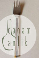 Annette Krone silber gebeizt Speisegabel