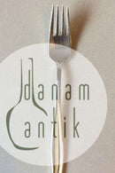 Columbine sølvplet Spisegaffel Københavns Ske-Fabrik