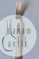 Diplomat Versilberte Fleischgabel A.P. Berg