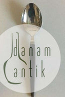 Eton Raadvad Spiseske i Stål og Palisander