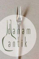 Farina sølvplet Pålægsgaffel Dansk Krone Sølv