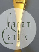 ジョージ ジェンセン イヤー スプーン 1980年製 ゴールドプレート スターリングシルバー