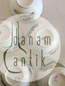 Royal Copenhagen Skylleskåle med fugle motiver fra 1870-1880