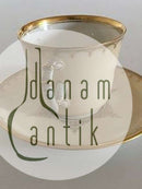 Royal Copenhagen Early Cup and saucer with Thorvaldsen Motif from 1860-1880