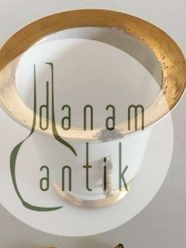 Royal Copenhagen Empire Lion Kop med motiv fra Nyborg fra 1820-1850