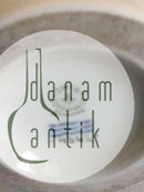 Royal Copenhagen Blanc de Chine Vase med Fan og hund af Johannes Hedegaard No 4362