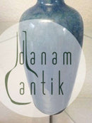 皇家哥本哈根新艺术主义花瓶水晶釉卢德维格森绿松石色