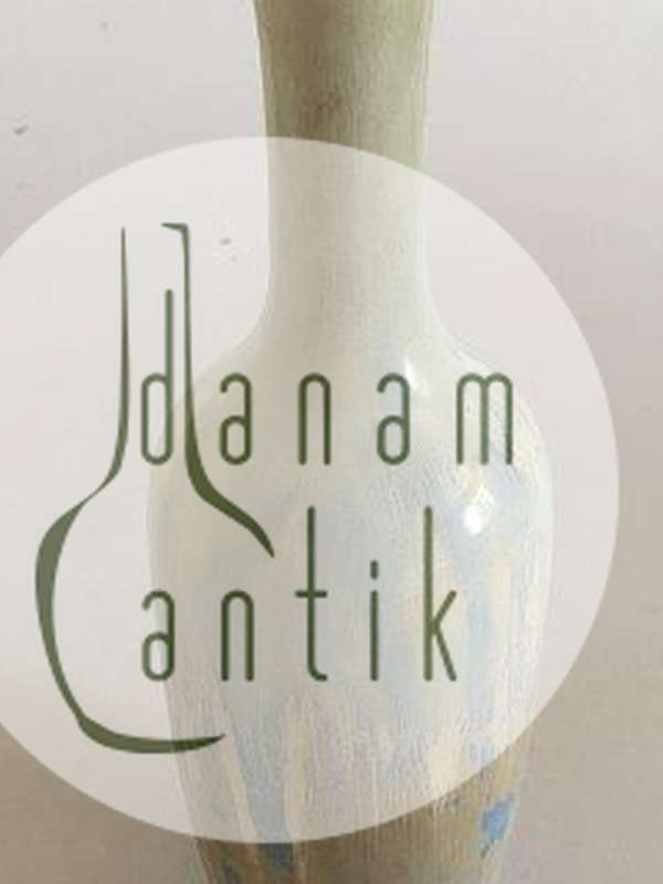 Royal Copenhagen Unika Vase i Krystal Glasur af Valdemar Engelhardt