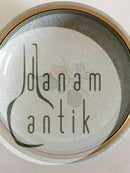 Royal Copenhagen Art Deco bowl in cracle glaze No 772/3606