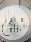 Royal Copenhagen Jugendstil Hantelscheibe mit Schiff Nr. 579/1122