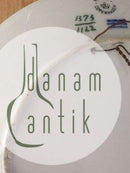 Royal Copenhagen Jugendstil Gewicht Teller mit Nachtmotiv Nr. 1373/1122